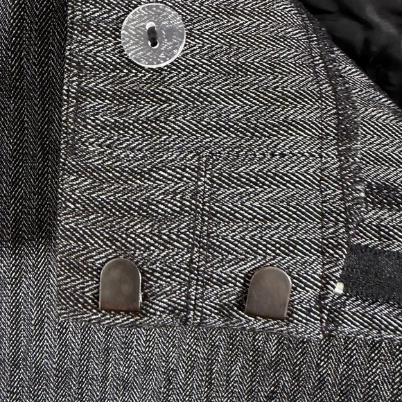 LOFT Charcoal Gray Trousers - Picture 6 of 7